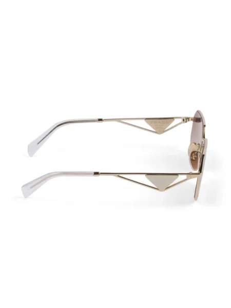 Saulės akiniai Prada Eyewear auksinė