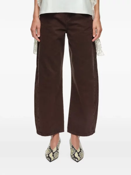 Pantaloni Bimba Y Lola cu cataramă maro