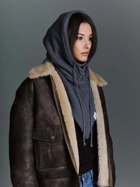LE SH KA headwear Балаклава Grey Balaclava сіра