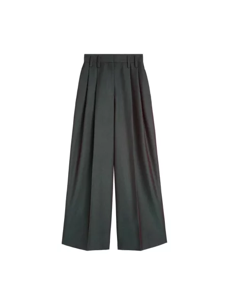 Spodnie Jil Sander zielone