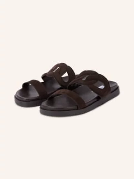 Steve Madden Pantofle Myrtle tmavě hnědá