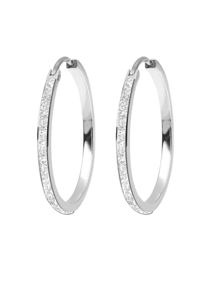 ELLI Uhani svetlo / svetlo lila / svetlo roza / srebrna modra