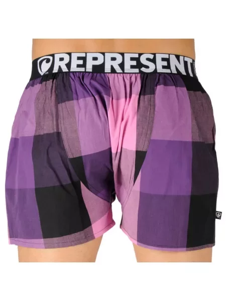 Pantaloni scurți Represent clasici negru