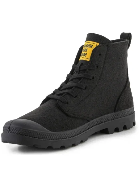 Pantofi Palladium din lână merinos negru