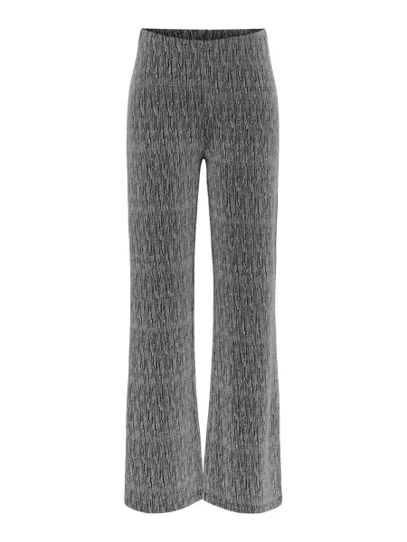 JDY Tall Pantaloni / argintiu negru