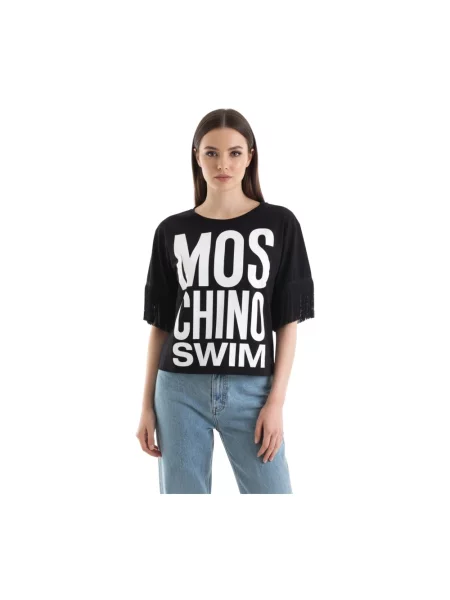 Koszulka Moschino czarna