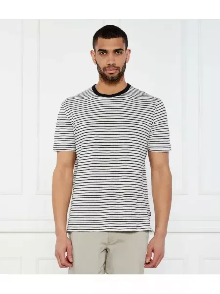 BOSS BLACK Tricou H-Taut 28 | cu adaos de in alb