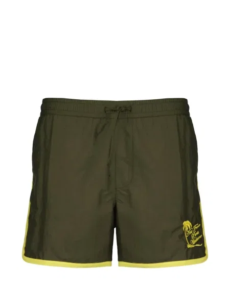 Slip de baie Drole De Monsieur cu autograf verde