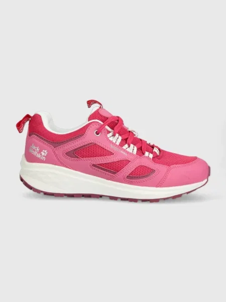 Обувки Jack Wolfskin Vojo 3 Low тюркоазено розово