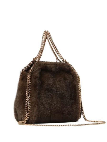 Geantă shopper Stella Mccartney maro