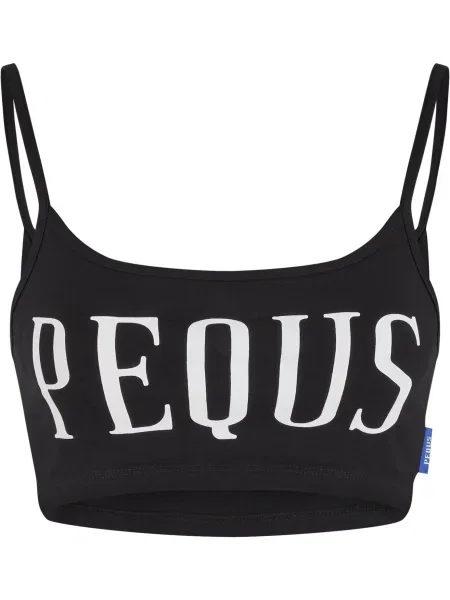 Pequs Sutien negru alb