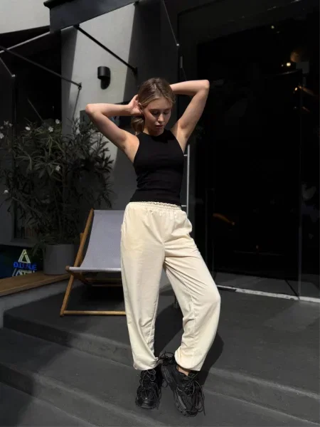 Спортивные штаны Uaclothes бежевые