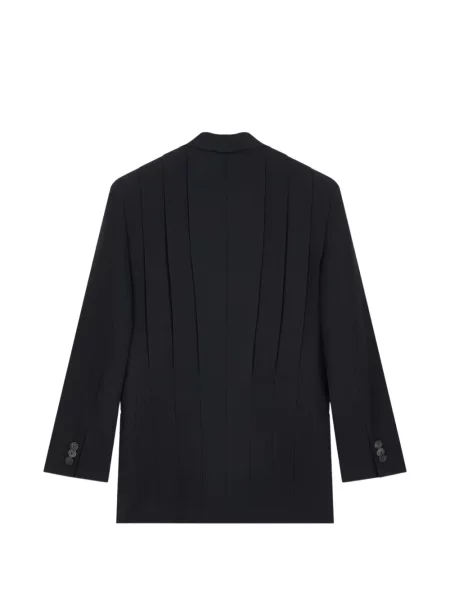 Двуреден блейзър Giorgio Armani черно