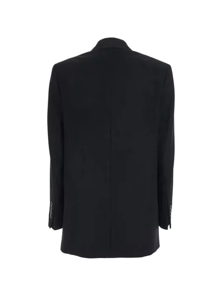 Geacă Max Mara cu două rânduri de nasturi negru