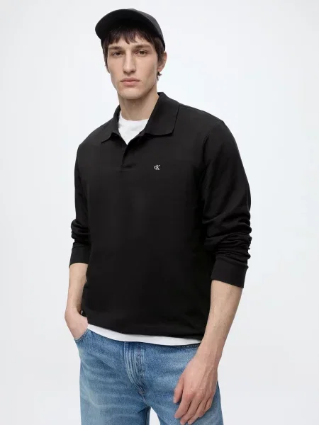 Calvin Klein Jeans Tričko / biela čierna