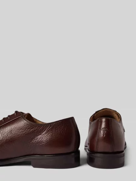 Buty derby ze skóry ze sznurowaniem i detalem z logo Joop! Shoes