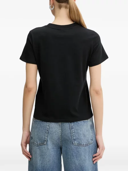 Tricou Armani Exchange cu imagine negru