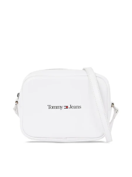 Tommy Jeans Дамска чанта Camera bag бял