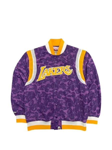 Geacă bomber A Bathing Ape® cu imagine violet