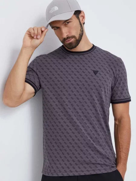 Тениска GUESS Marshall T-Shirt Aop Black XL черно