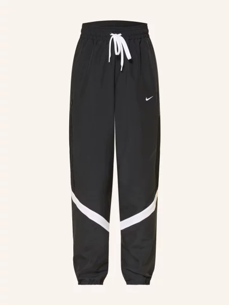 Nike Spodnie Treningowe Icon schwarz białe