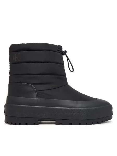Snehule Calvin Klein Vulc Flatform Snowboot Nyl čierna