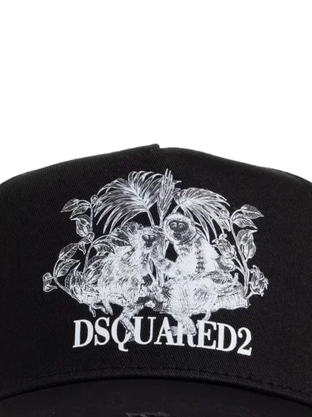 Šiltovka Dsquared2 čierna