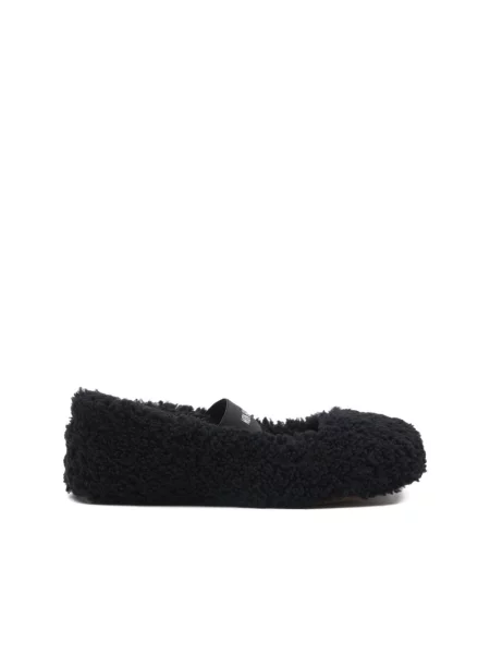 Sneakersy Moon Boot z owczej skóry czarne