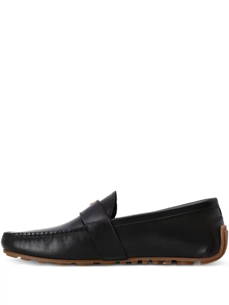 Pantofi loafer Moschino din piele negru