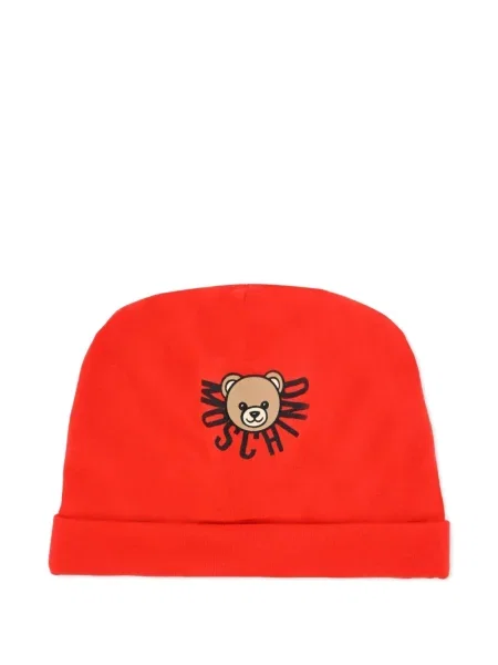 Czapka dziecięca Moschino czerwona