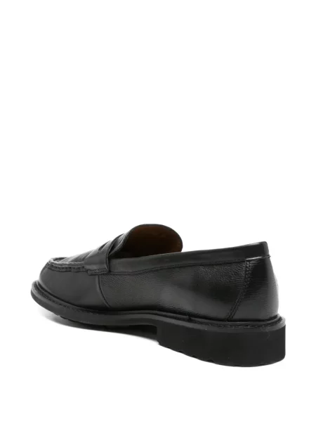 Pantofi loafer Adrianna Feretti cu bretele negru