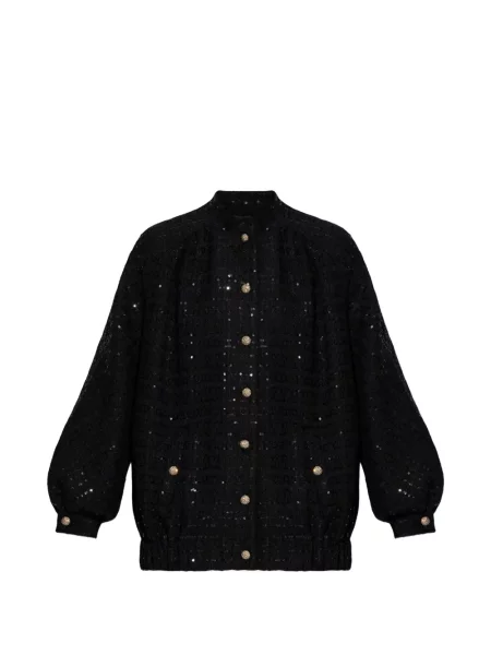 Kurtka Alessandra Rich z cekinami czarna