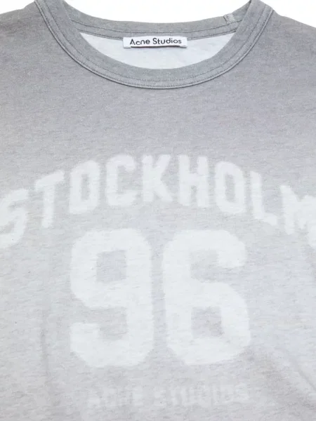 Tricou Acne Studios gri