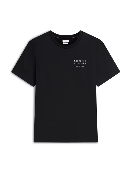 TOMMY HILFIGER Tricou AMERICANA roșu / negru alb