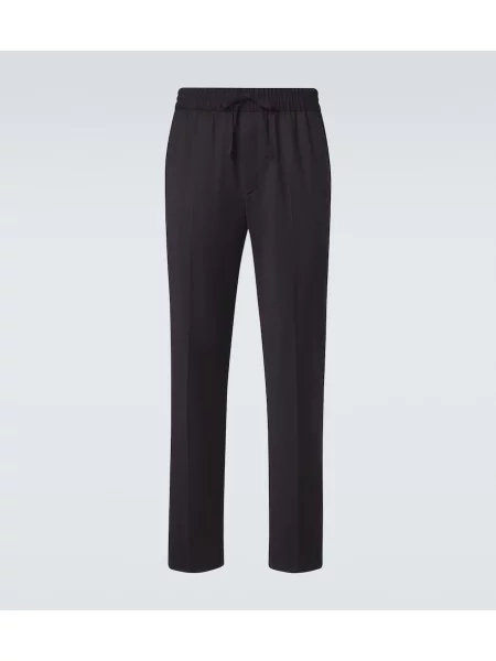 Pantaloni Brioni de lână maro