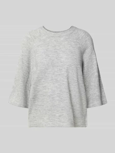 Sweter z dzianiny z rękawem o dł. model ‘ORLEAN’ Soyaconcept
