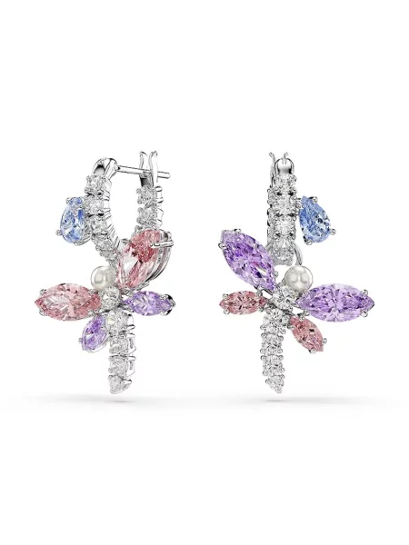 Swarovski uhani s kubičnim cirkonijem Ariana Grande x Swarovski rdeča