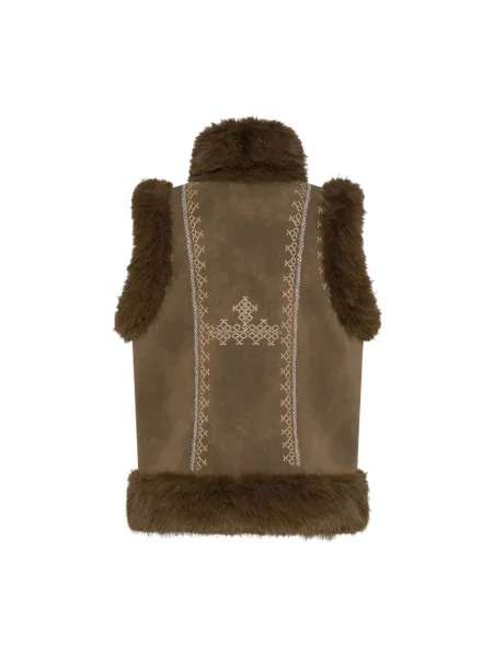 Kamizelka Seventy brązowa