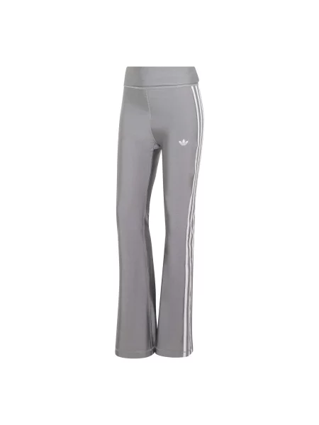 ADIDAS PERFORMANCE Sportovní kalhoty stříbrně / bílá šedá