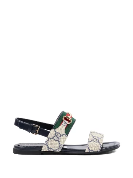 Sandały dziecięce Gucci niebieskie