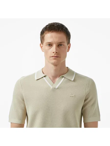 Поло Lacoste черное