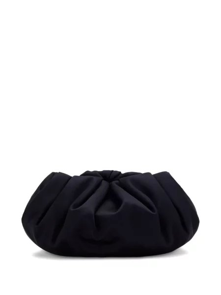 Σατέν clutch Oscar De La Renta μπλε