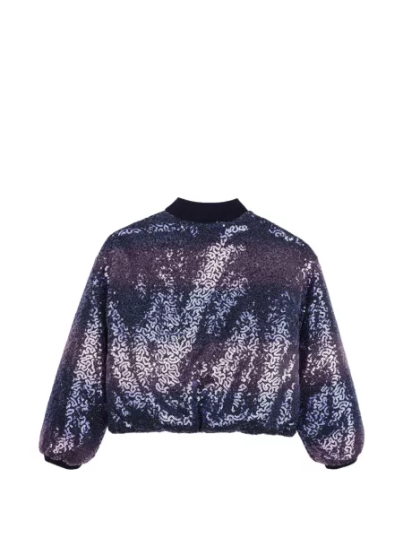 Kurtka bomber dziecięcy Billieblush fioletowy