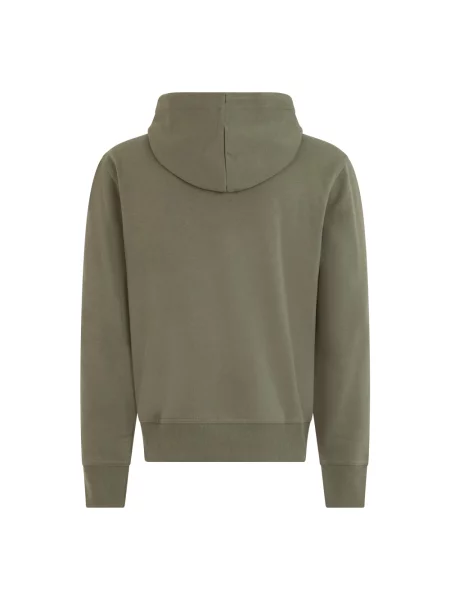 Bluza z kapturem Boss z kapturem zielona