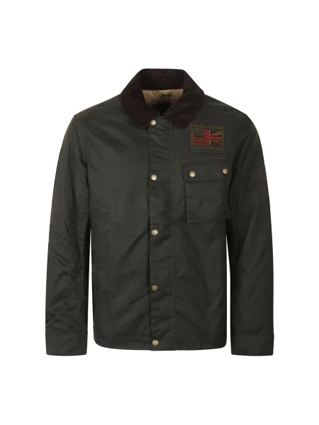 Woskowana kurtka Barbour zielona