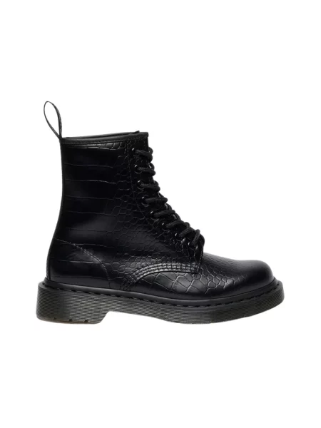 Botki Dr. Martens skórzane czarne