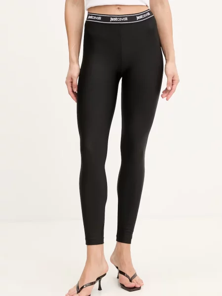 Just Cavalli legginsy czarne