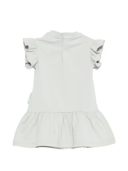 Sukienka dziecięca Moncler Enfant zielona