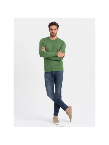 Textil Ombre Pánský klasický svetr Pheselus zelená