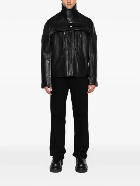 Geanta de piele Rick Owens negru